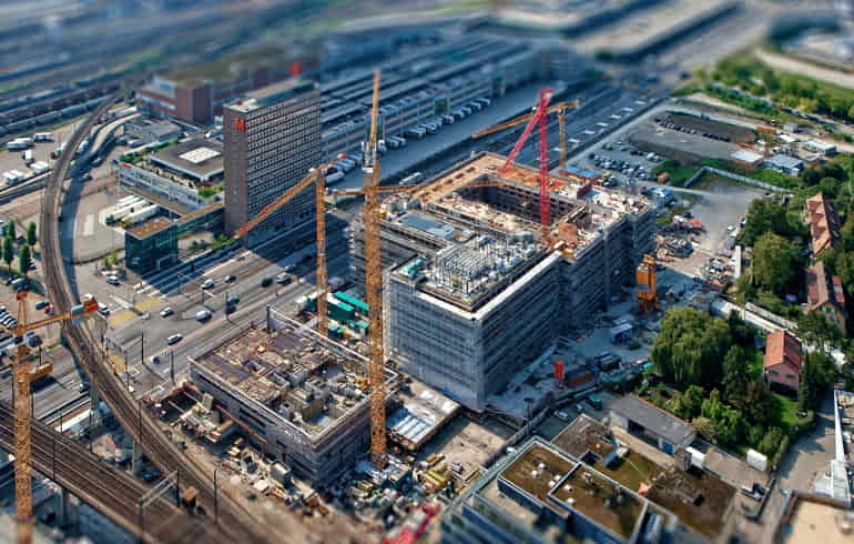 Sito per la manutenzione di un edificio civile